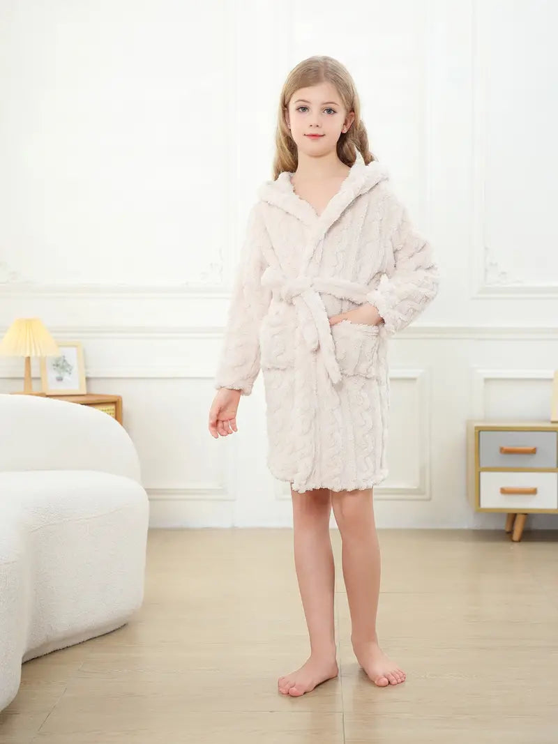 Peignoir de Bain Enfant en Tricot