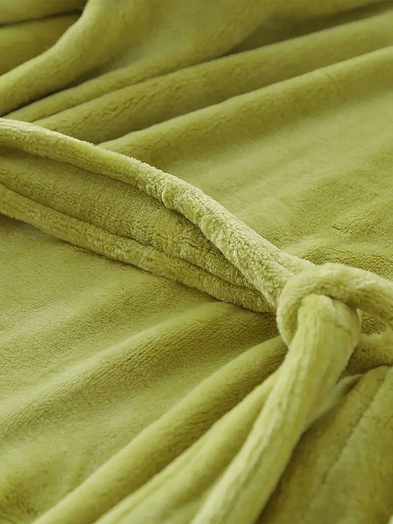 Peignoir à Capuche en Polaire Doux