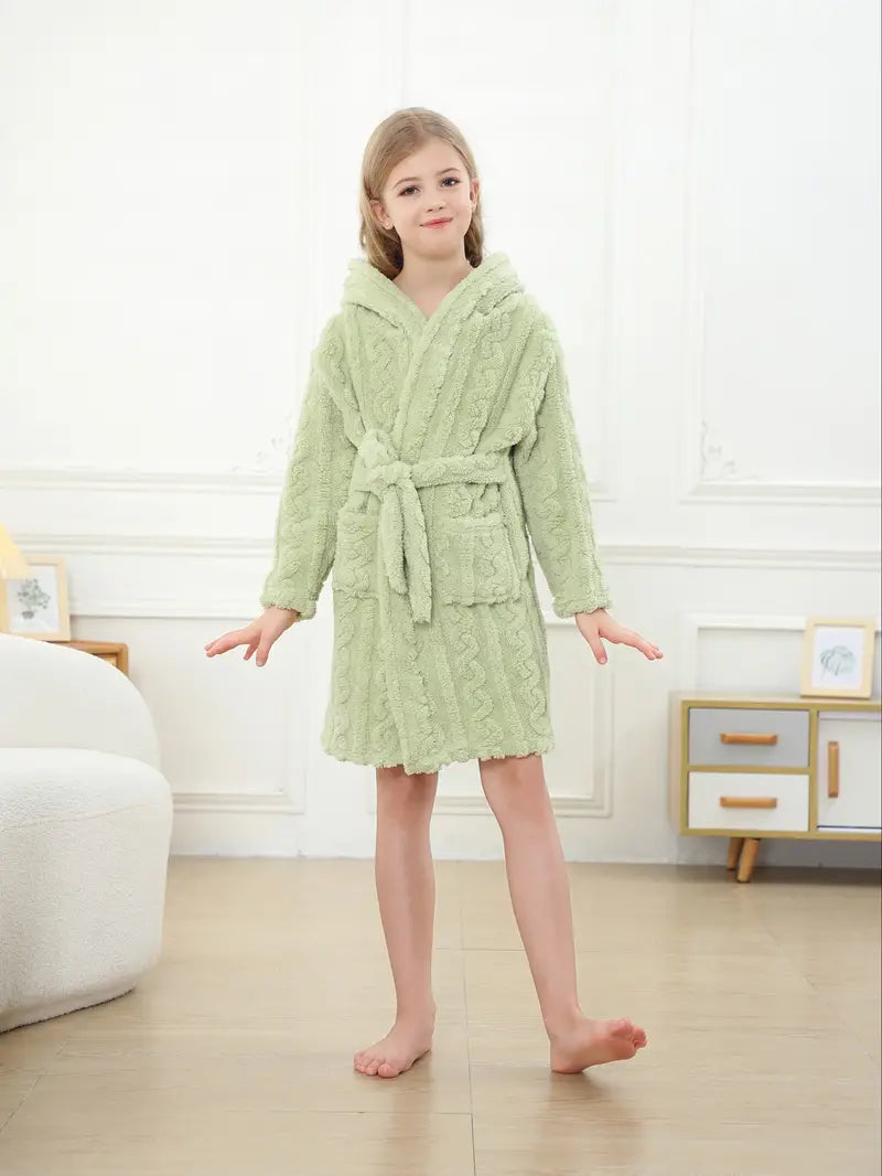 Peignoir de Bain Enfant en Tricot