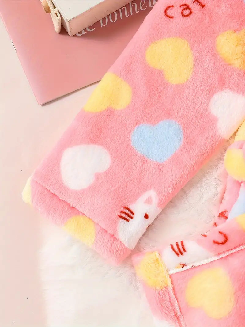 Peignoir de Bain Enfant Fille Chaud
