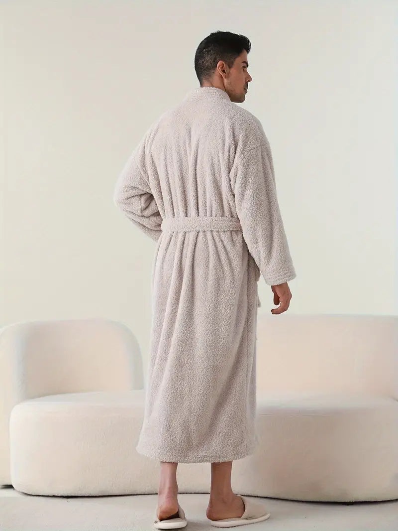 Peignoir de Bain Polaire Chaud