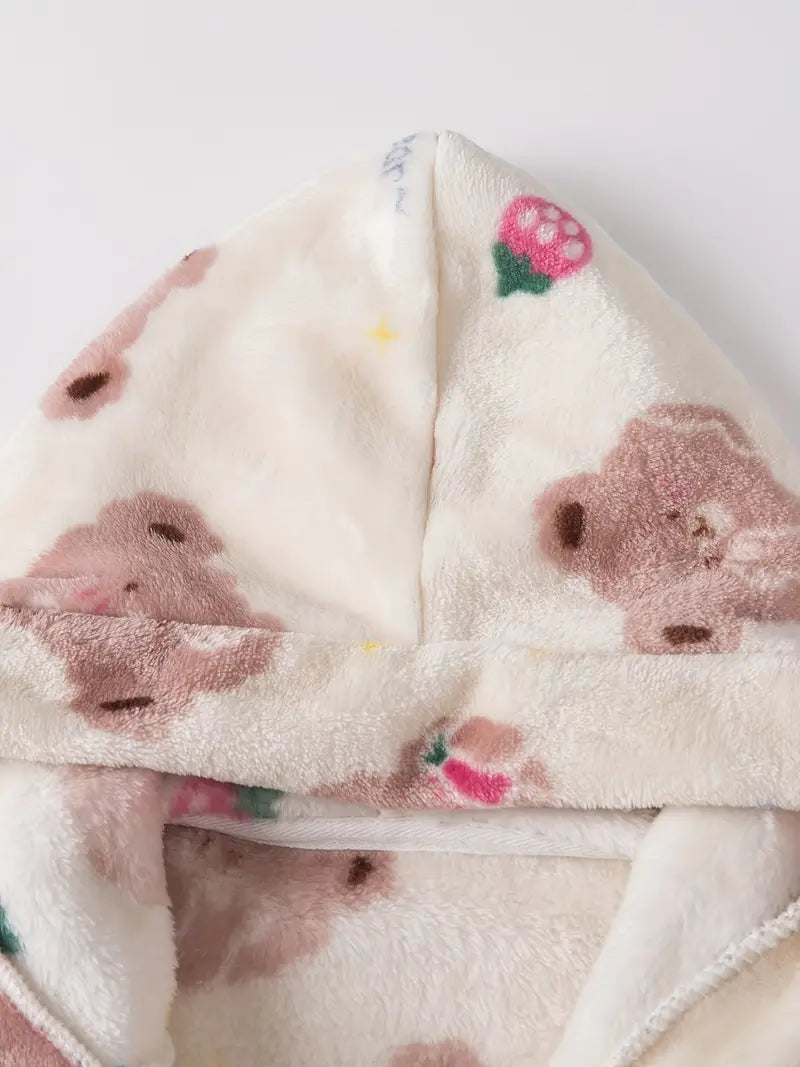 Peignoir de Bain Enfant Polaire Épaisse
