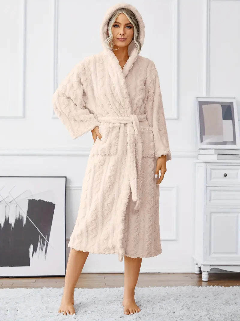 Peignoir de Bain Éponge Moelleux