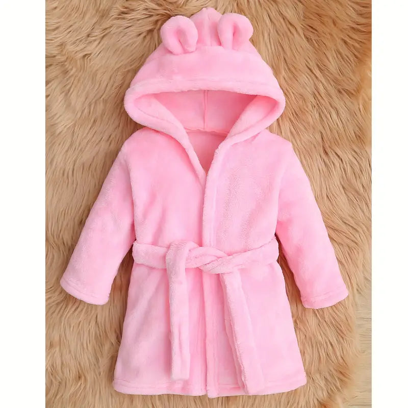 Peignoir de Bain Enfant Fille avec Oreilles