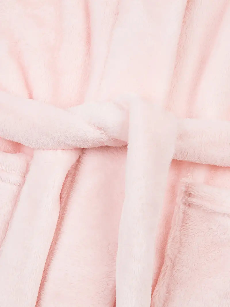 Peignoir de Bain Enfant Doux Rose