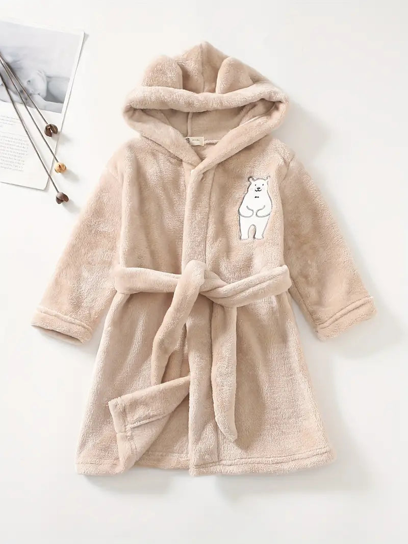 Peignoir de Bain Enfant Chaude et Confortable