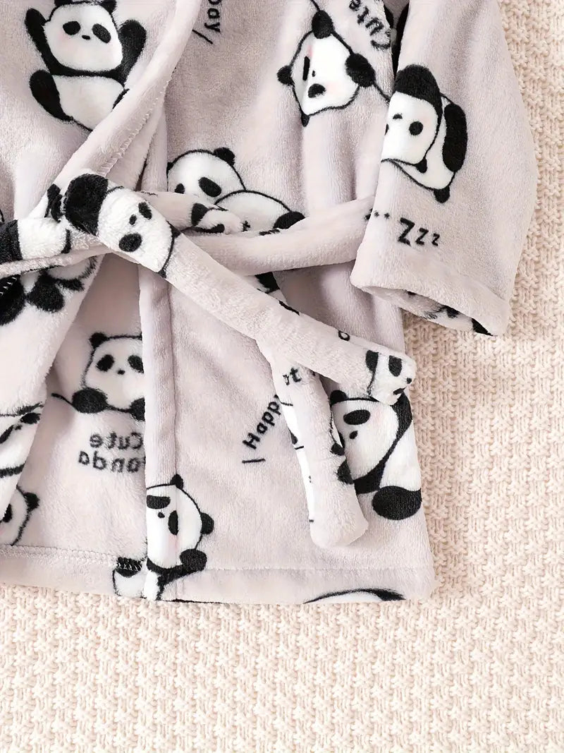Peignoir de Bain Enfant Éponge D'automne Et D'hiver