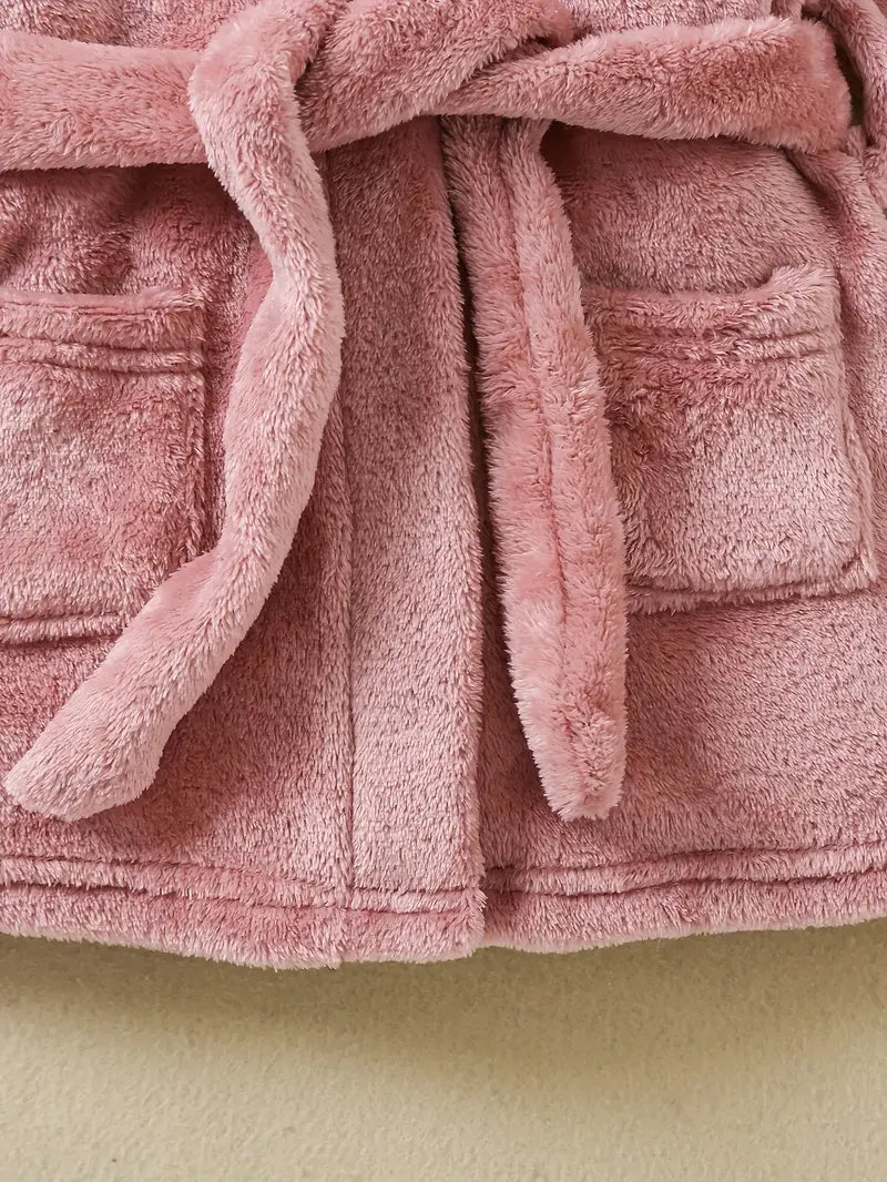 Peignoir de Bain Enfant avec Oreilles pour Bébé