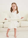 Robe Princesse Noël Pour Fille – Blanc Avec Pantalon, Polaire, Capuche, Taille 140 - 8