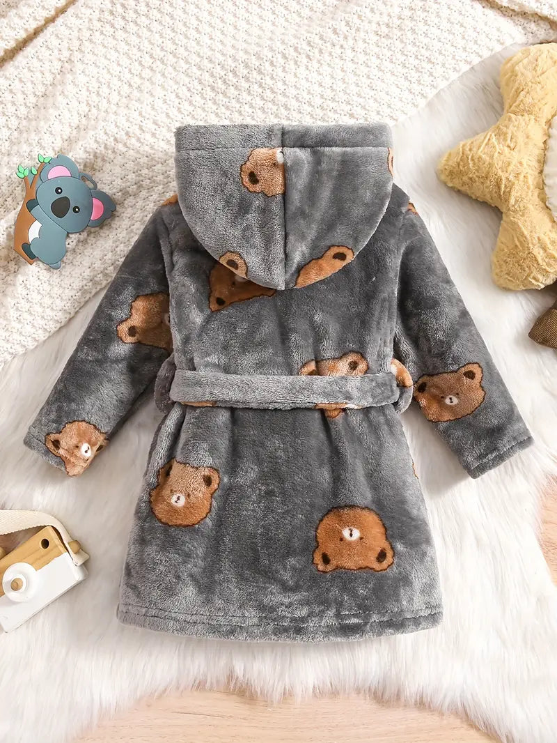 Peignoir de Bain Enfant Ours Polaire pour Bébé