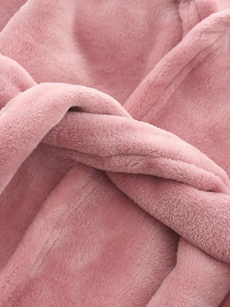 Peignoir de Bain Enfant Éponge avec Motif de Cerf