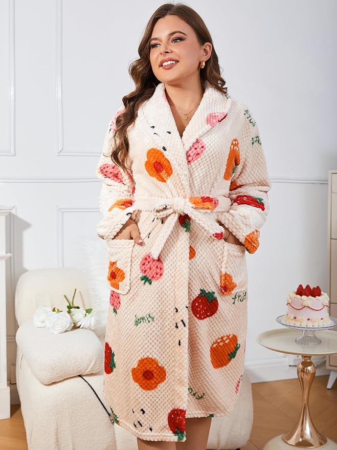 Peignoir Polaire Grande Taille