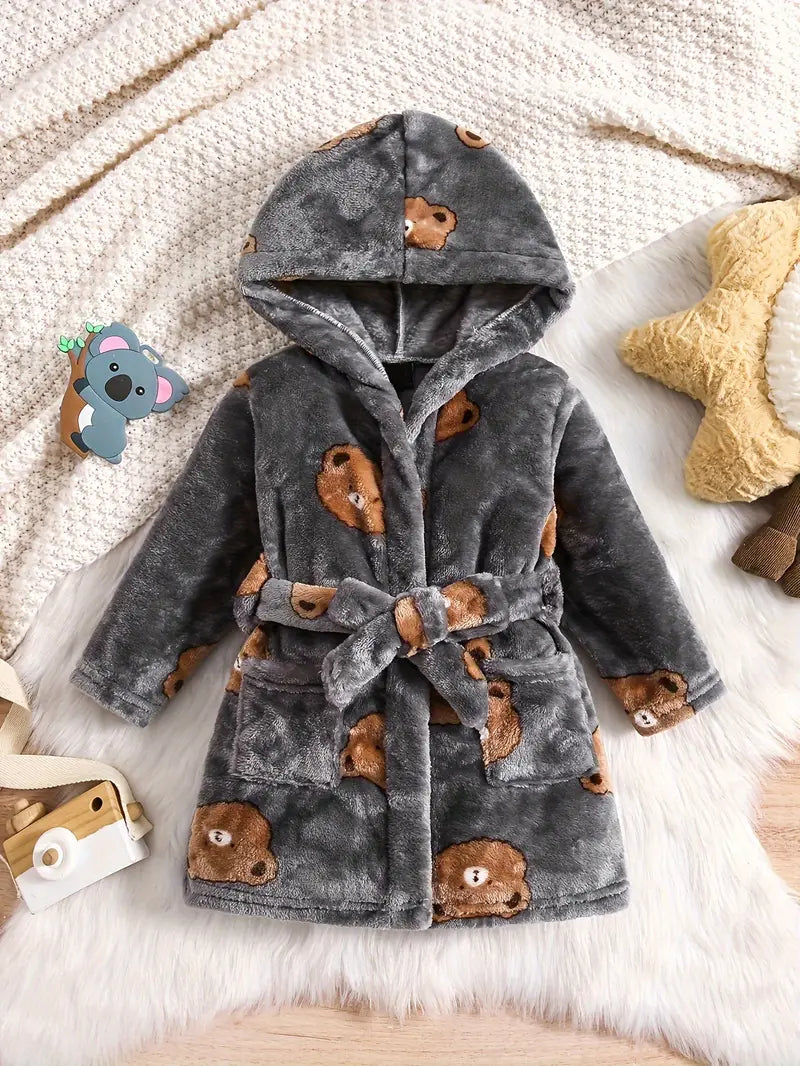 Peignoir de Bain Enfant Ours Polaire pour Bébé