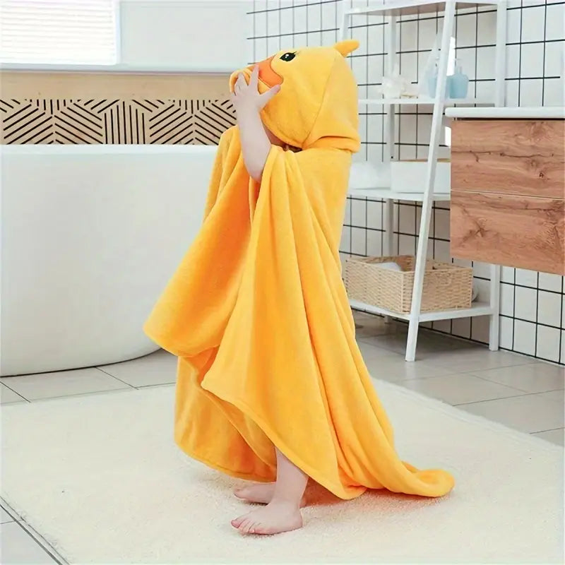 Cape de Bain Bébé motif canard