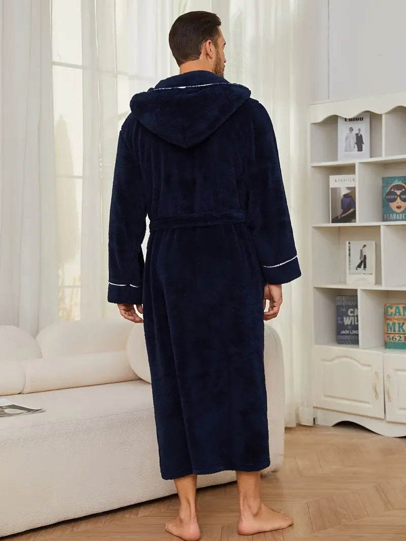 Peignoir à Capuche Épais de Qualité