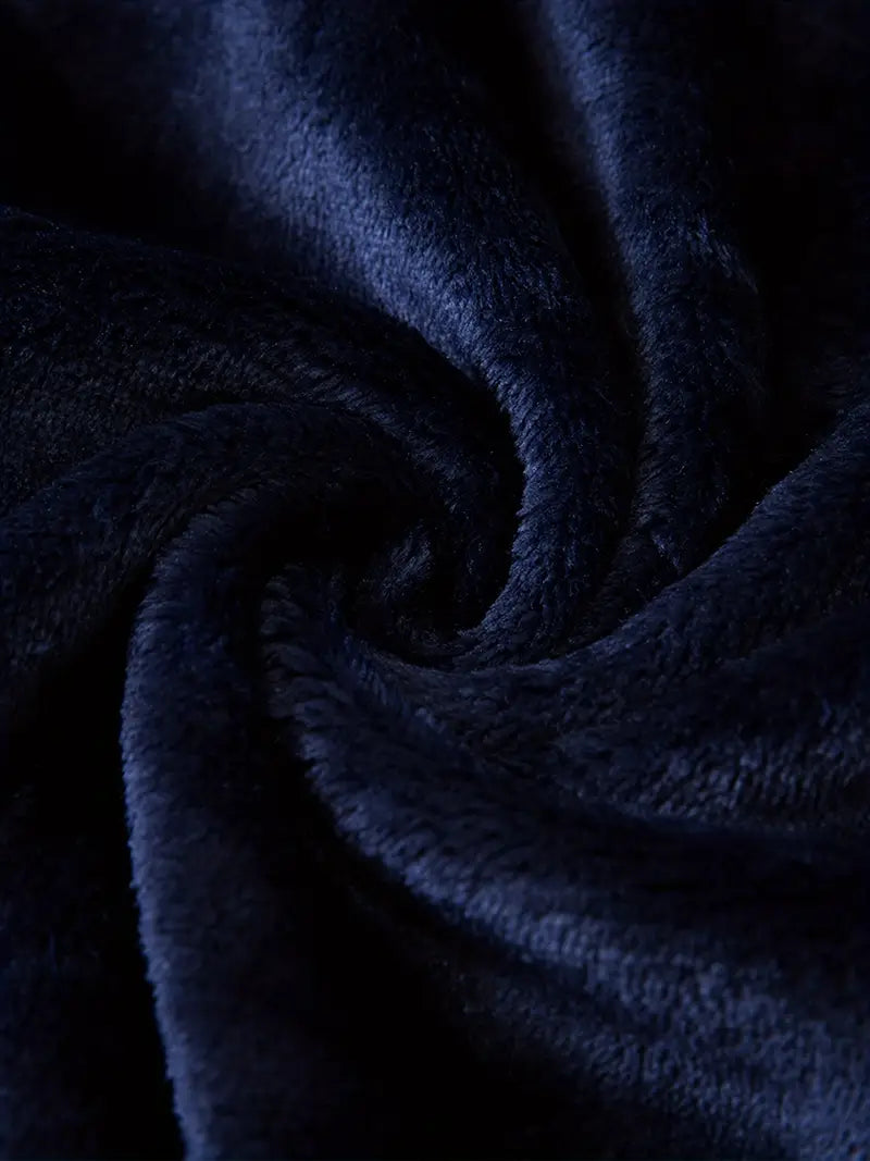 Peignoir de Bain Enfant Bleu avec Capuche