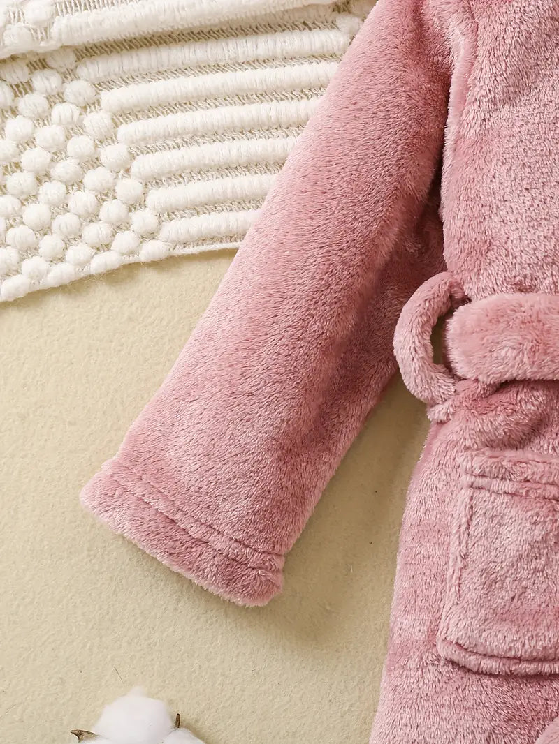 Peignoir de Bain Enfant avec Oreilles pour Bébé