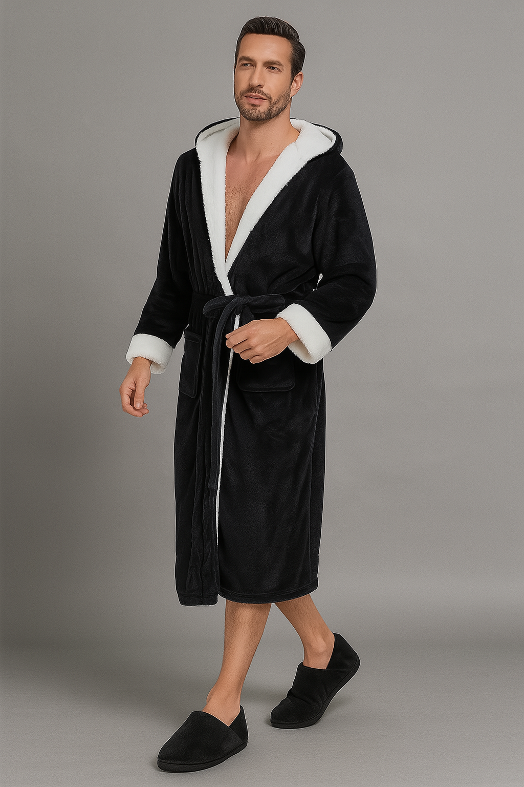 Peignoir Homme Polaire Confort