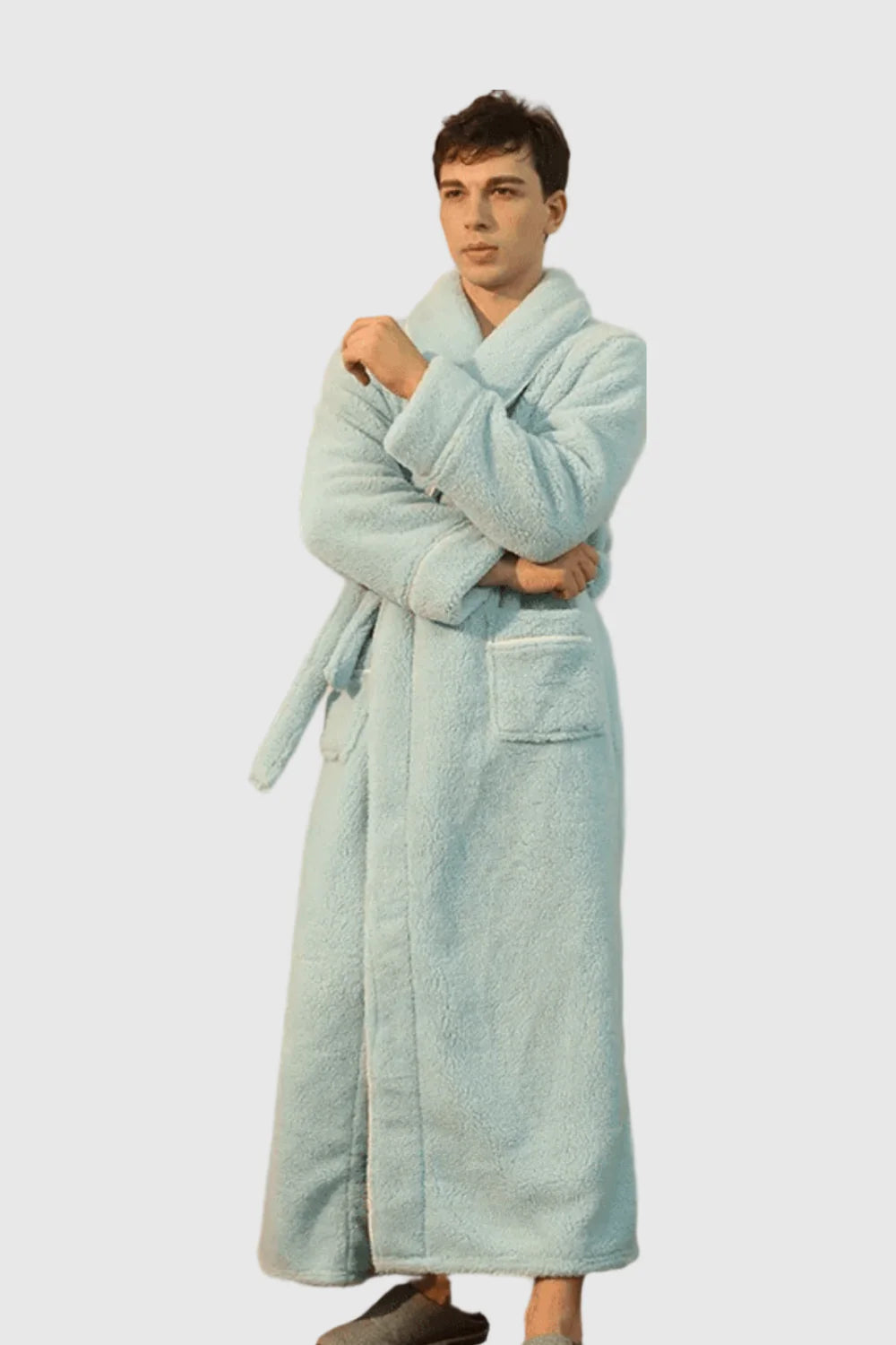 Peignoir de Bain Couple – Long, Douillet et Élégant
