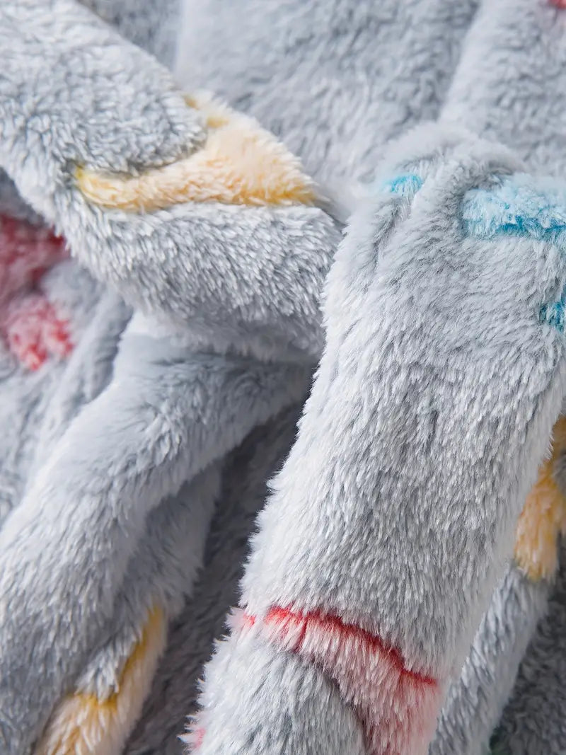 Peignoir de Bain Enfant Éponge Gris