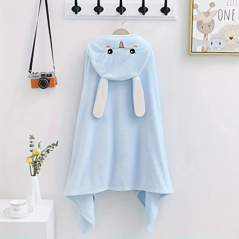 Cape de Bain Bébé motif lapin