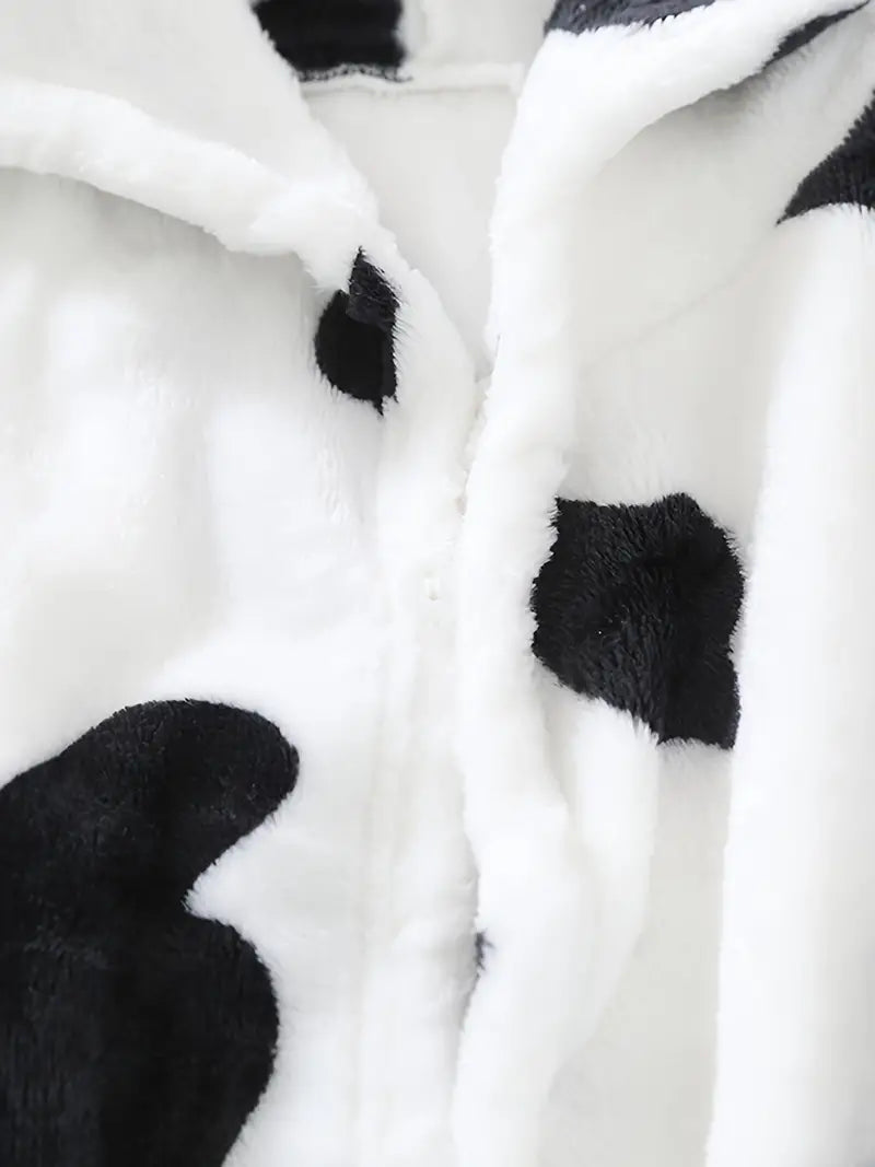 Peignoir de Bain Enfant Polaire Vache