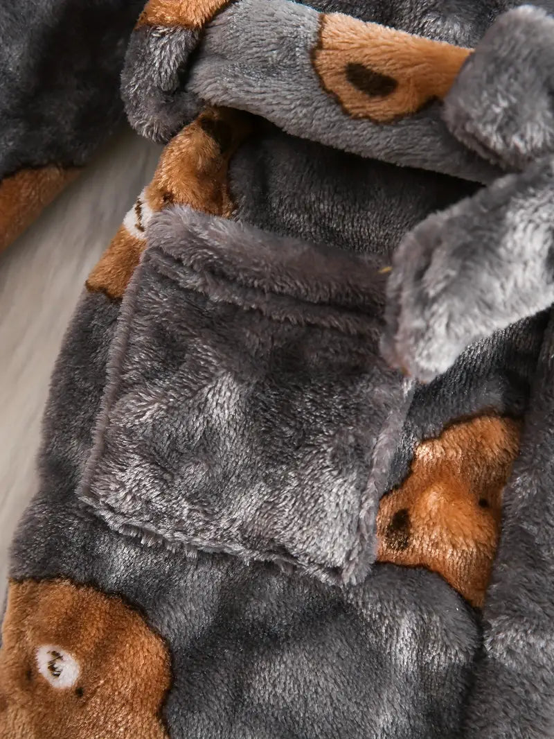 Peignoir de Bain Enfant Ours Polaire pour Bébé