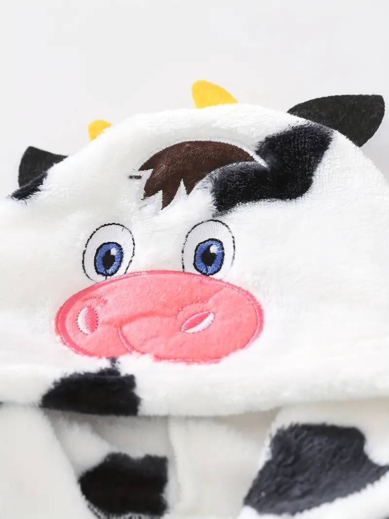 Peignoir de Bain Enfant Polaire Vache