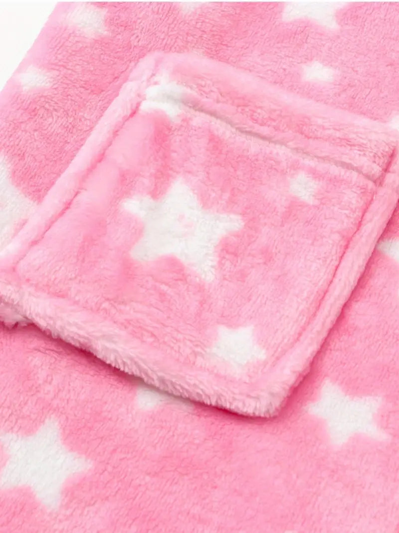 Peignoir de Bain Enfant en Polaire Chaud
