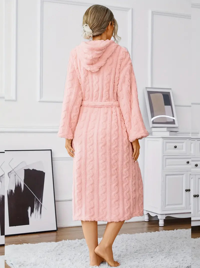 Peignoir de Bain Éponge Moelleux