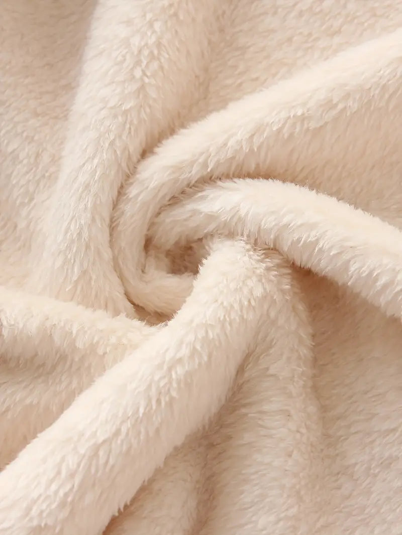 Peignoir à Capuche en Polaire Doux