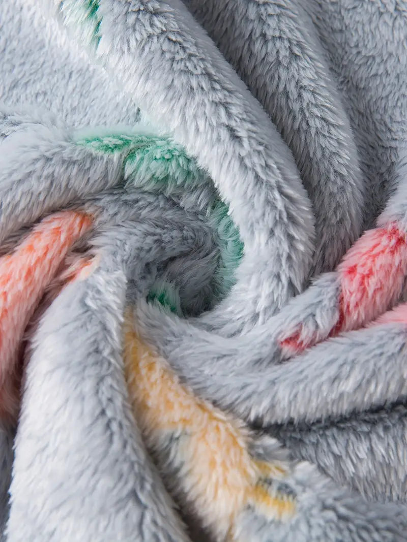 Peignoir de Bain Enfant Éponge Gris