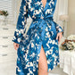 Kimono Femme Floral de Minuit