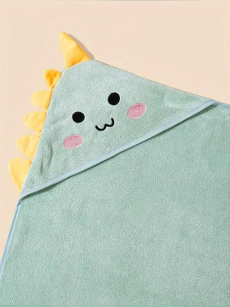 Cape de Bain Bébé Avec Motif Dinosaure