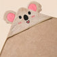Cape de Bain Bébé Avec Motif Koala