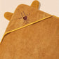 Cape de Bain Bébé Avec Motif Ourson