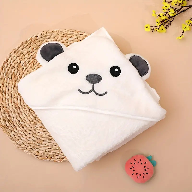 Cape de Bain Bébé Avec Motif Panda