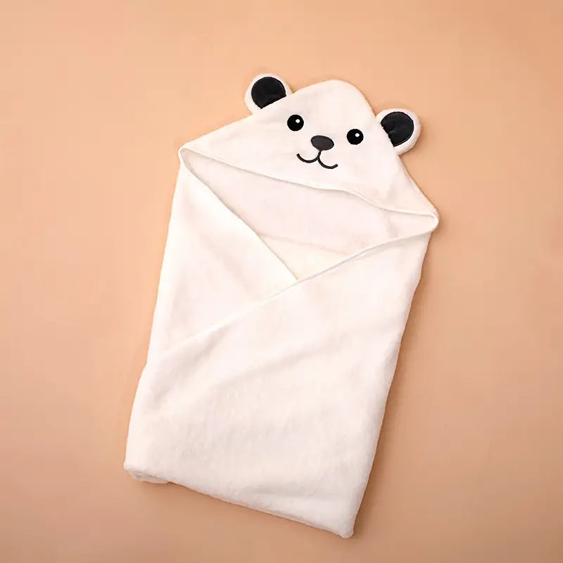 Cape de Bain Bébé Avec Motif Panda