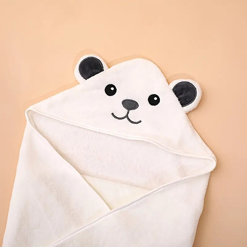 Cape de Bain Bébé Avec Motif Panda