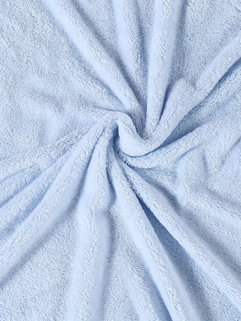 Cape de Bain Serviette pour Bébé bleu