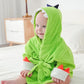 Cape de Bain pour Nourrissons Vert Avec Queue