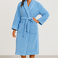 Peignoir femme éponge court ultra-absorbant