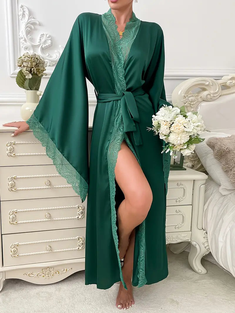 Kimono Femme Élégance Satinée