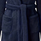 Peignoir polaire homme à capuche polaire avec poches et ceinture