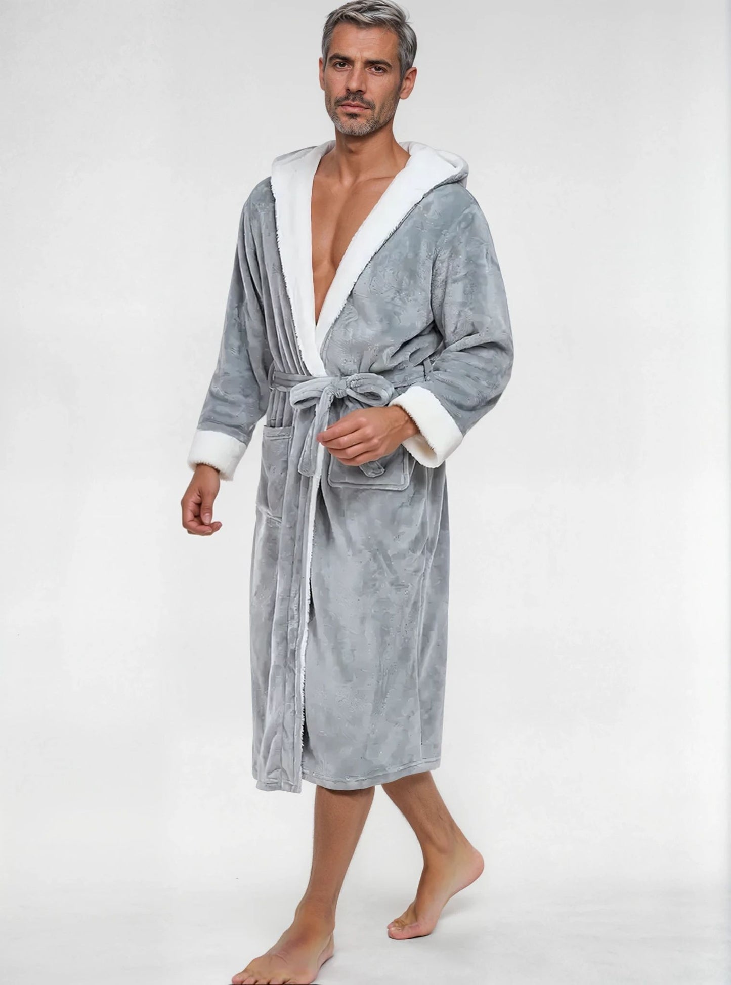 Peignoir Homme Polaire Confort