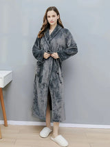 Peignoir De Nuit Polaire — coloris gris
