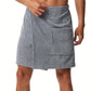 Peignoir Serviette Homme Microfibre à scratch