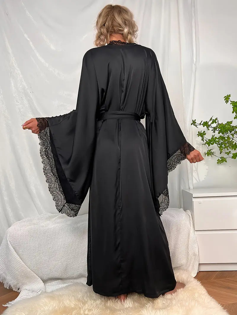 Kimono Femme Élégance Satinée