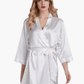 Kimono Femme Satin Soie – Court & Léger
